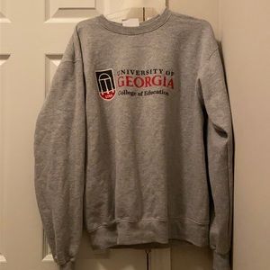 Grey Champion UGA sweatshirt size Medium